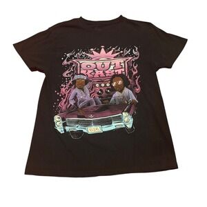 Outkast ATLiens Graphic T-Shirt Mens Small Black Short Sleeve Rap Tee Andre 3000